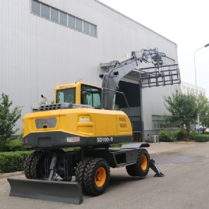 100型輪式抓木機(jī)