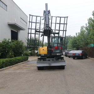 100型輪式抓木機(jī)