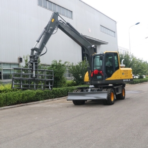 100型輪式抓木機(jī)