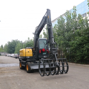 100型輪式抓木機(jī)