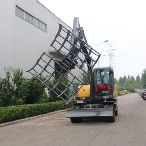 100型輪式抓木機(jī)