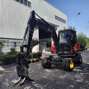 75型輪式抓木機(jī)