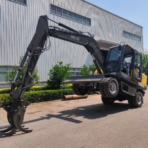 100型輪式抓木機(jī)