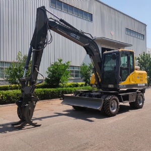 100型輪式抓木機(jī)